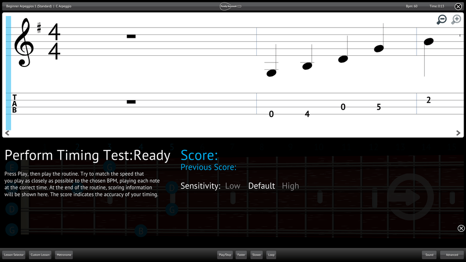 Purely Bouzouki Screenshot Perform Testing Ability